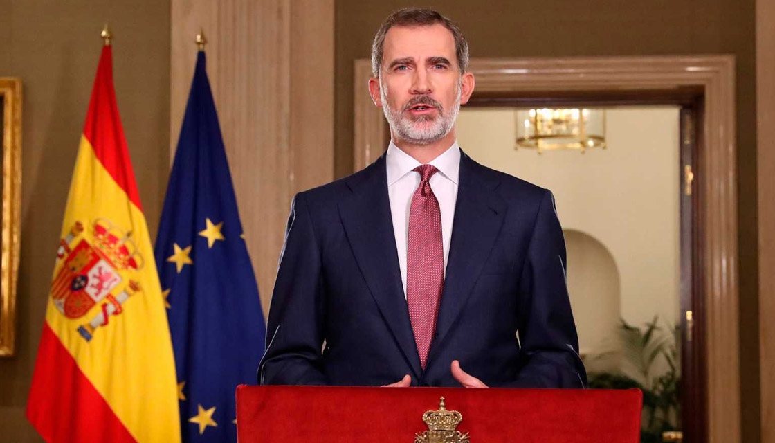 Discurso del Rey Felipe VI sobre la situación del Coronavirus - (Reciente)